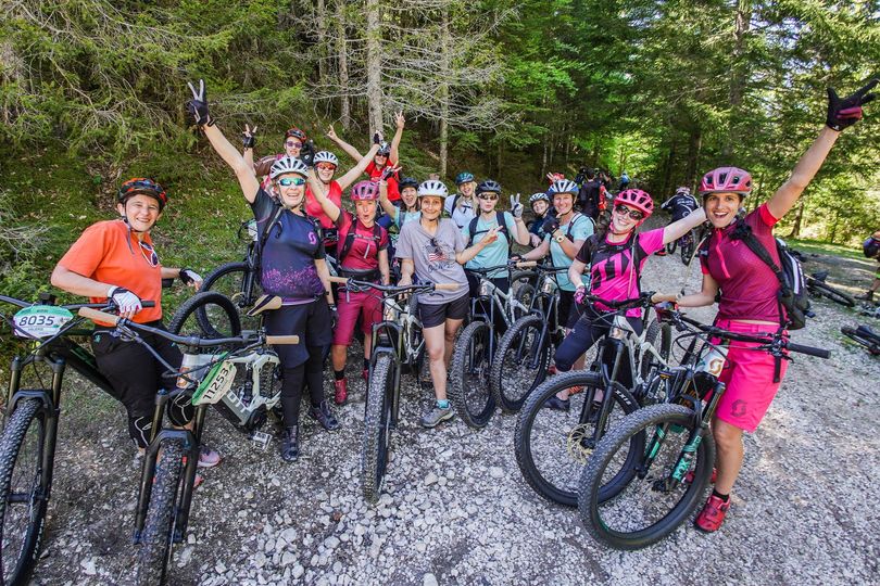 Groupe Femmes - Vélo vert Festival 2022 à Samoëns